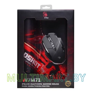 Игровая мышь + коврик A4Tech BLOODY V7M71 картинка 3